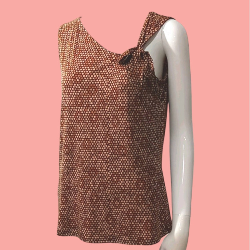 Attention Snakeskin Inspired Women's Tank Top Size Medium